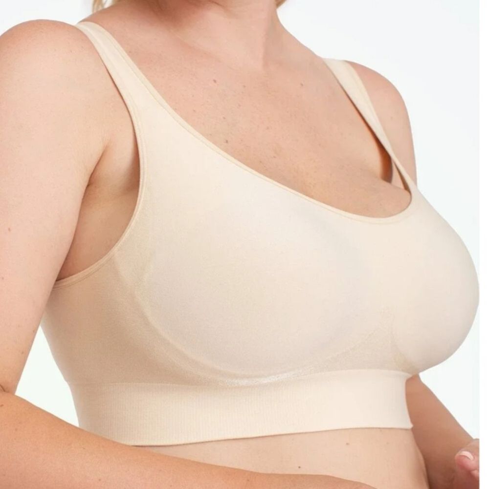 Truekind 10024 Nude Beige Enhanced Comfort Wireless Shaper Bra, M